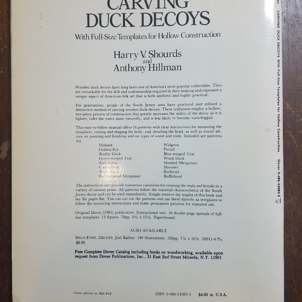 Vintage Duck Carving Whittle&Carve Crafting Diy Book Set of 2 - Picture 4 of 13